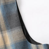 Advbridge Spring and Autumn New Double Rowed Men's Casual Vest Canshoulder British Fashion Slim Fit Checkered Vest Foreign Trade