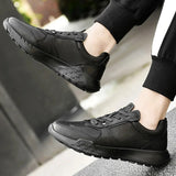 Advbridge Genuine Leather Men Sneakers Flat High Quality Causal Men Shoes Male Footwear Non-slip Fashion Sneakers Men Shoes