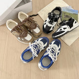 ADVBRIDGE  -  Women's Retro Design Low Top Casual Thick Sole Sports Shoes Autumn Fashion Trend Versatile Comfortable Mesh Chunky sneakers