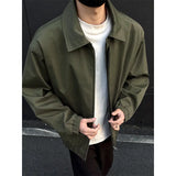 ADVBRIDGE  -  Spring Short Jacket Men Fashion Green Black Jacket Men Streetwear Hip-hop Loose Bomber Jacket Mens Casual Jackets Coat M-3XL