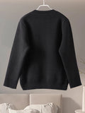 Advbridge Casual Knitted Cardigan Women Solid Slim O-neck Long Sleeves Single Breasted Pocket Female Coats 2024 Autumn New Lady Knitwears