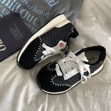 ADVBRIDGE  -  Retro Casual Shoes Women Spring New Edition Embroidered Design Versatile Sports Leisure Comfortable Lightweight sneakers