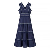 ADVBRIDGE  -  Women's Fringe Dress Dresses on Sale Clearance Sexy Costume Long Robe Femme Elegant Fashion Summer De Soiree