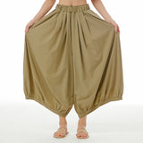 Advbridge 2025 spring new casual pants women's loose thin nine points pants South Korea wide leg pants 3925-15