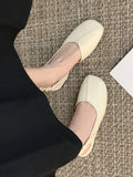 Advbridge Summer Women's Shoes Casual Heels Navy Blue Pumps 2025 Shallow Mouth Sweet Sandals Ladies Comfortable Low Orange Straps Branded