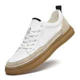 ADVBRIDGE  -  Luxury Brand Men's Shoes Italian High Quality Leather Casual Shoes New Business All-match Men Sneakers Non-slip Skateboard shoes