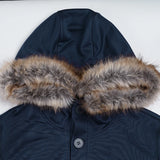 ADVBRIDGE  -  Casual Fur Trim Sweatshirt Basic Solid Button Long Sleeve Hoodies Women 2025 Autumn Winter Fashion Streetwear Ladies