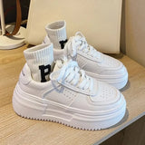 ADVBRIDGE  -  White Sneakers for Womens 2025 Spring Summer New Genuine Leather Shoes for Women Sports Leisure Shoes Women's Platform Sneaker