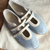 ADVBRIDGE  -  Flats Mary Jane Ballet Shoes Women Sandals Loafers Summer 2025 Trend Shallow Casual Shoes Woman Dress Comfort Shoes for Women