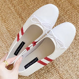 ADVBRIDGE  -  Elegant Butterfly-knot Mary Jane Shoes Soft Bottom Flat Heel Summer Women Sandals Fashion Simple Comfortable Non-slip Sneaker