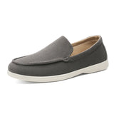 ADVBRIDGE  -  Men's Casual Shoes Suede Leather Loafers Classic British Style Men Shoes Lightweight Soft Moccasins Male Slip on Driving Flats