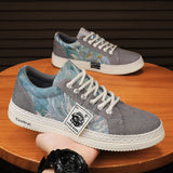 ADVBRIDGE  -  Canvas Men's Shoes Versatile Summer Trend Sports And Leisure Low Top Board Shoes Men's Cloth Shoes Soft Soles Work Shoes