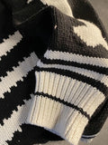 Advbridge Skull Embroidery Print Winter Zipper Vintage Cardigan Sweater Harajuku Goth Streetwear Y2K Fashion Casual Men Women Sweater