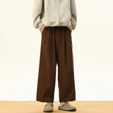 ADVBRIDGE  -  Black Casual Pants Men Fashion Wide Leg Pants Men Japanese Streetwear Hip-hop Loose Straight Pants Mens Trousers S-2XL