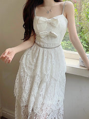 Advbridge Sundress Women Beach Lace Woman Runway Summer Party Vintage Sexy Backless Dresses Dress Boho 2023 Embroidery Sleeveless Vestido