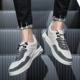 Advbridge Men's Shoes New Khaki Casual Shoes Trend Versatile Men Sneakers Breathable and Non Slip Canvas Shoe Soft Sole Sports Board Shoes