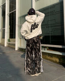 Advbridge Y2K American Retro Fashion Loose Oversized Sweatshirt Men Street Hip-hop Harajuku Letter Print Casual Versatile Hoodie Women