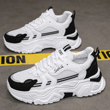 ADVBRIDGE  -  Student thick soled mesh breathable casual sports shoes four seasonal men's outdoor soft sole comfort running shoes male sneaker