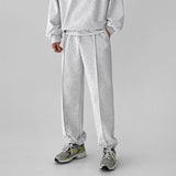 Advbridge Casual Solid Pocket Men Loose Sweatpant Streetwear Legging Clothing Sports Male Mid Waist Drawstring Training Pants Jogger