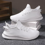 ADVBRIDGE  -  Summer Trendy Fujeak Men's Ultralight Running Shoes - Breathable Mesh Casual Sneakers with Anti-slip Function, Solid Colour