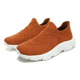 ADVBRIDGE  -  Breathable Slip on Male Vulcanized Shoes Men Casual Shoes Lightweight Men's Casual Sneakers Soft Anti-slip Flats Outdoor Loafers