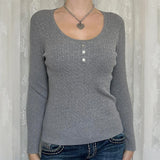 ADVBRIDGE  -  casual euramerican o neck knitted slim basic sweaters y2k aesthetic solid french vintage office lady women clothes harajuku tops