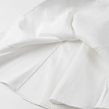ADVBRIDGE  -  Women's White French Dress Womens Dresses Prom Elegant Pretty Short Evening Summer Woman Clothing Store Y2k