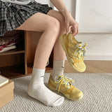 ADVBRIDGE  -  Women's Sports Casual Shoes New Summer Fashion Trend Retro Style Comfortable Versatile Flat Shoes Mesh Breathable Sneakers