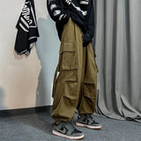 Advbridge  Black Cargo Pants for Men Oversize Cargo Trousers Male Green Loose Casual Japanese Streetwear Hip Hop Pocket Big Size