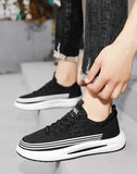 ADVBRIDGE  -  Crocodile Pattern Men Shoes Platform Breathable Loafers 2025 Summer Slip on Men Casual Sneakers Vulcanized Walking Zapatillas