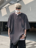 ADVBRIDGE  -  Solid Color T-Shirt for Men's Casual Crew Neck Short-Sleeve Fashion Summer T-Shirts Tops Regular and Oversize Tees 2025 Q89