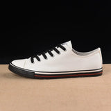 ADVBRIDGE  -  Fashion Shoes Men Cloth Footwear Black White Shoes Cool Young Mens Casual Shoes Spring Summer Breathable KA4252