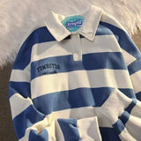 Advbridge T Polo Shirts for Men Big Size Stripe Tops Baggy Oversize Male Clothes Harajuku Fashion Sale High Quality Streetwear A Japan F S