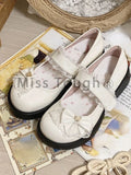 Advbridge Japanese Style Lolita Mary Janes Shoes Women Bow Kawaii Sweet Hook Loop Shoes Female Lace Korean Designer Shoes Autumn New