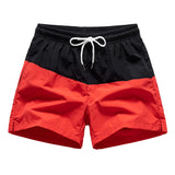 ADVBRIDGE  -  Shorts Cropped Pants Men's Straight Pants Color-blocked Beach Pants Loose Quick Dry Pants Casual Pants Men
