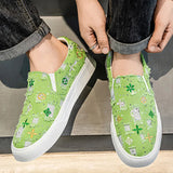 ADVBRIDGE  -  Fashion Embroider Green Canvas Shoes For Man Designer Shoes Summer Platform Slip-on Shoes Man Outdoor Breathable Espadrilles Men