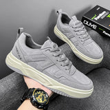 Advbridge Men's Causal Low Top Skate Shoes Breathable Lightweight Non-Slip Sneakers Comfort Fit Walking Shoes for Male