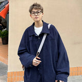 Advbridge Spring and Autumn Casual Jacket Spring and Autumn Vintage Fashion Jacket Men's Jacket Coat Streetwear Men's Clothing C64