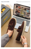 ADVBRIDGE  -  New Style Running Shoes Summer High-Quality Four Seasons Leather Casual Agan Shoes Versatile Sneakers39-44 Lightweight Men'