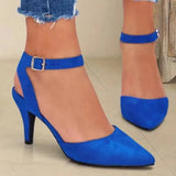 ADVBRIDGE  -  New Spring and Autumn Elegant Solid Color Lace Up Fine High Heel Women's Sandals Sexy High Heel Party Shoes