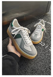 ADVBRIDGE  -  New Men’s Fashion Sneakers– Hong Kong Style, Chunky Sole, Height Increase, Breathable, Daily Commute & Sports