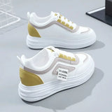 Advbridge Sneakers Woman Footwear Sports Athletic White Shoes for Women Spring Autumn Walking Original New In Stylish Aesthetic A H