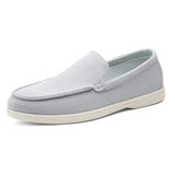 ADVBRIDGE  -  Men's Casual Shoes Suede Leather Loafers Classic British Style Men Shoes Lightweight Soft Moccasins Male Slip on Driving Flats