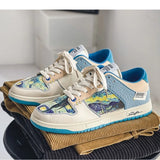 Advbridge Van Gogh Men Women casual Walking Trainers Male Jogging Platform Sneakers Girls kateboarding Shoes flats 3D graffiti Footwear