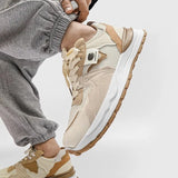 Advbridge Hong Kong Style Mens Sports Shoes Mesh Breathable Vintage Outdoor Running Chunky Sneakers Casual Platform Comfortable Male Shoes