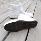 ADVBRIDGE  -  Outdoor Men High Top Canvas Light Breathable Walking Shoes Fashion Women Jogging Hook & Loop Sneakers Couple Tennis Trainers