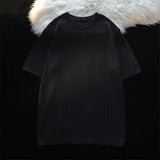 ADVBRIDGE  -  New Arrival Japanese Style T Shirt Men Fashion Autumn and Summer Cotton Tops Cotton Loose Street Hip Hop T-Shirts 2025 Q128