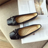 Advbridge 2024 Spring Summer Ballet flats Women Single Shoes Elegant Flat Ladies Brand Black Blue Plus Size 41 D061