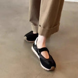 ADVBRIDGE  -  Women Ballet Flat Shoes 2025 Autumn Comfortable Anti Slip Outdoor Casual Shoes Retro Shallow Mouth Mary Jane Shoes Zapatos Mujer