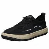 Advbridge New Men's Casual Shoes Outdoor Non-slip Breathable Sports Shoes Low Top Flat Canvas Shoes High-end Fashion Men's Shoes